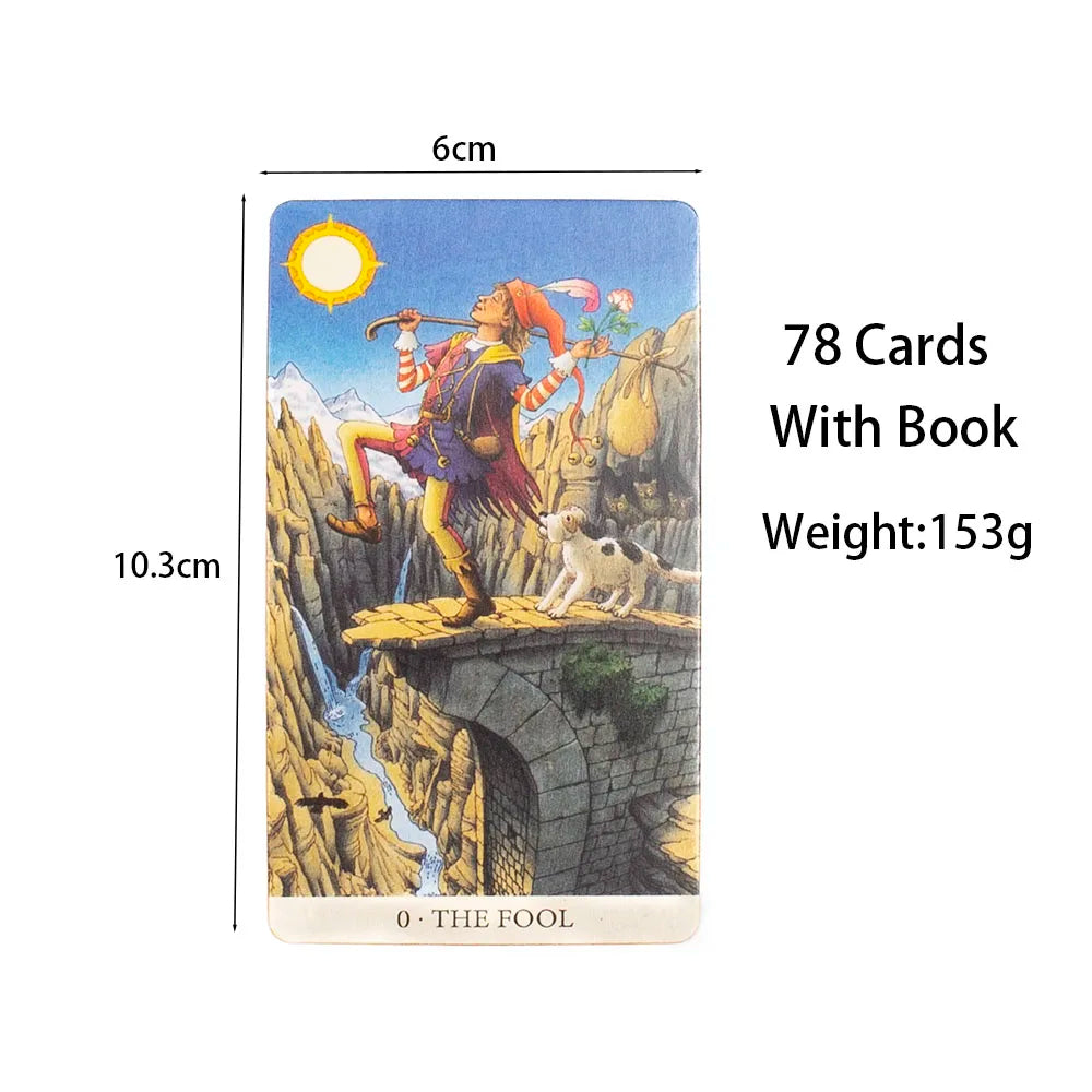 The Longest Dream Tarot Cards 78pcs Deck with Instruction Booklet