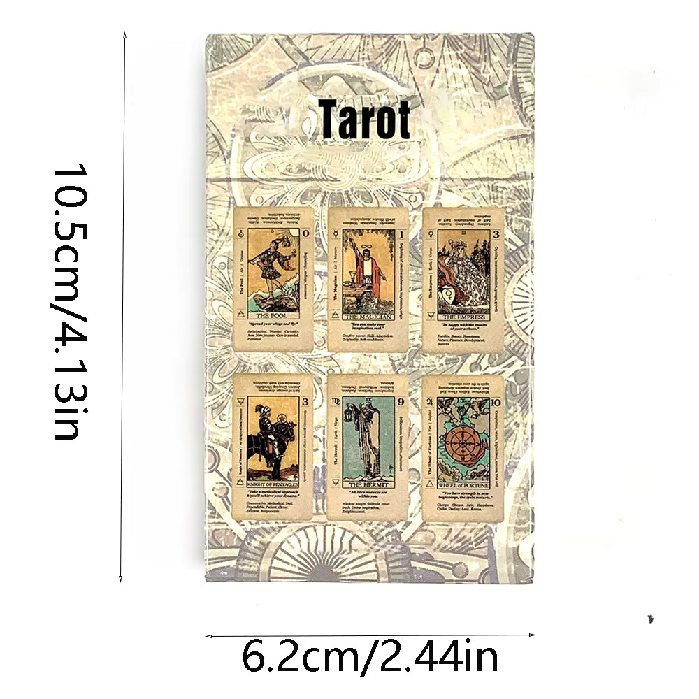 Hot-selling Tarot Cards A 78pcs Cards Fortune Telling Divination