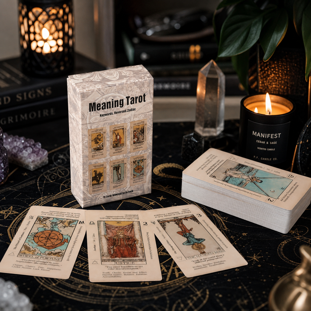 Hot-selling Tarot Cards A 78pcs Cards Fortune Telling Divination