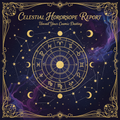 Astrological birth chart —natal chart   and year forecast report