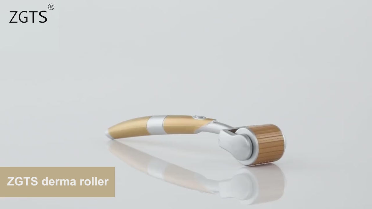 Dermaroller Titanium Micro Needles System - Derma Roller Mesotherapy For Facial Care
